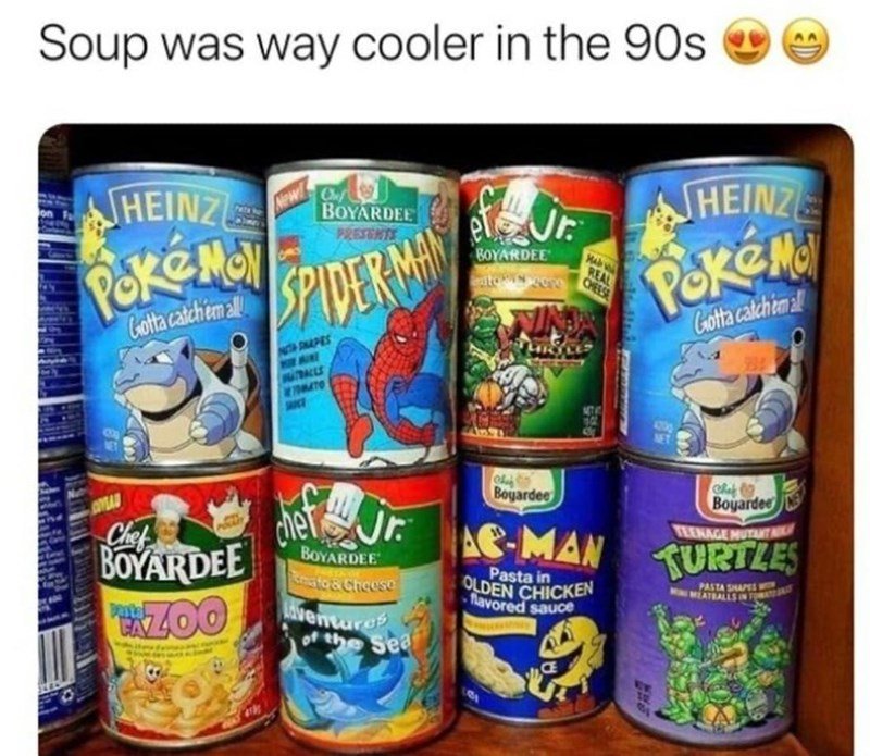 90s soup is a genre we need to bring back