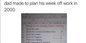 man with a plan