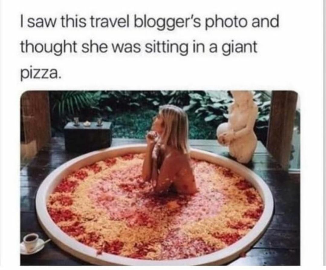 looks like pizza