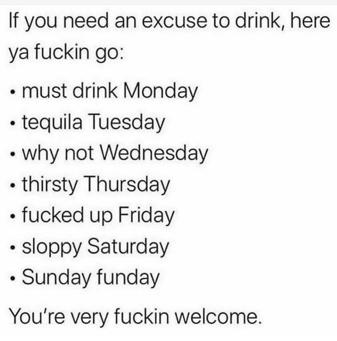 daily reasons to drink