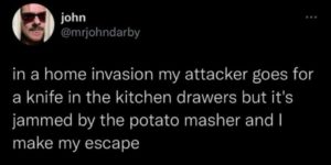 the real reason to own a potato masher