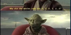 blame yoda