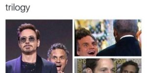 mark ruffalo reacts to other actors