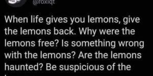 are the lemons haunted