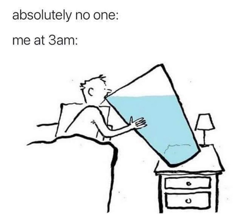 bedside water is the best