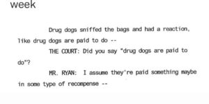 drug dogs get paid