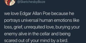 edgar allen poe is all of us