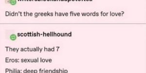greek words for love