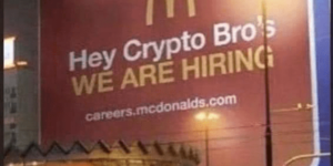 mcdonald’s is now recruiting crypto bros