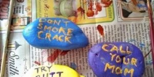 painted rock life advice