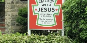 lettuce praise and relish him