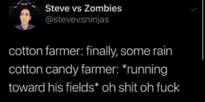 cotton candy farmer