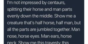 mixed parts centaur