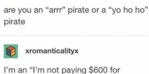 what kind of pirate are you?