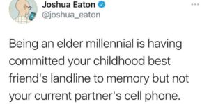 You know you’re an elder millenial if…
