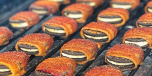 would you try a bacon wrapped oreo?