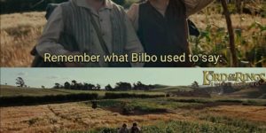 bilbo was a very wise hobbit indeed