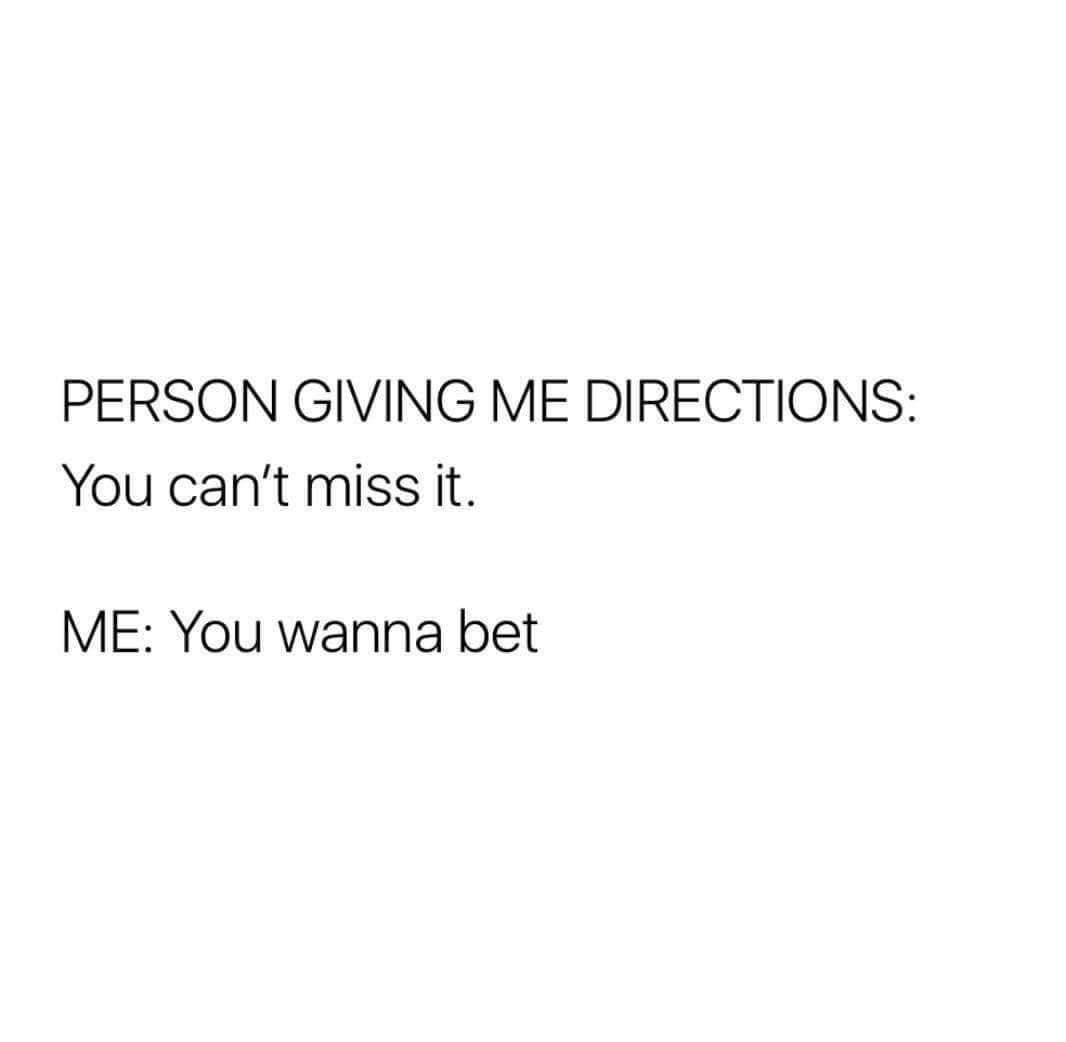 tweet about person not being able to follow directions