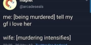 murdering intensifies