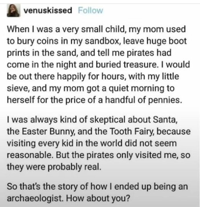 The story of how one girl became and archaeologist