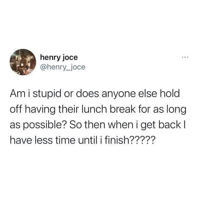 lunch time hack while at work