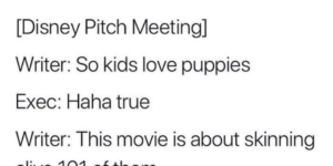 101 dalmatians pitch meeting