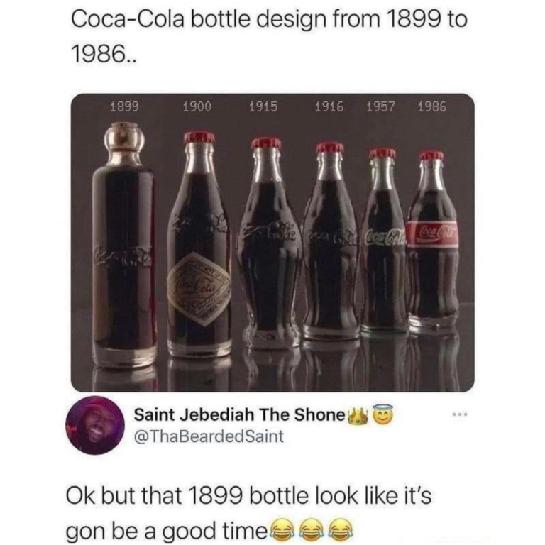 coke through the years