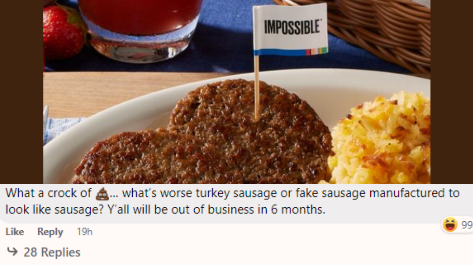 The reaction to cracker barrel adding vegan options to the menu has not