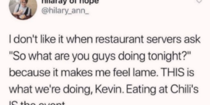 where are my baby back ribs, kevin?