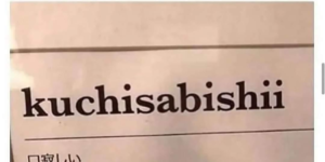 my mouth must be lonely all the time…