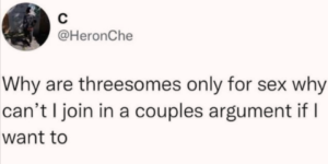 new threesome idea