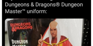 the official costume of dungeon masters