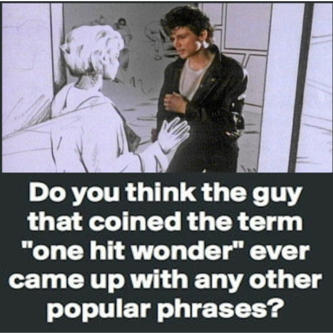 did whoever coined one hit wonder ever come up with other phrases