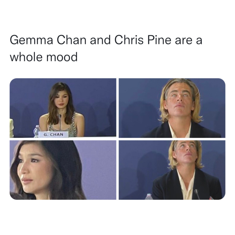 The world has a weird obsession with chris pine so here's some time