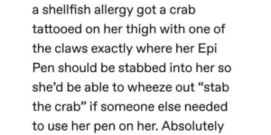 stab the crab
