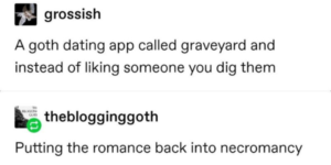 goths need dating apps, too