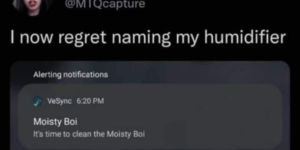 regret is spelled “moisty boi”