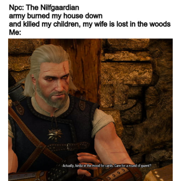 Witcher memes because the original game is being remade using the ...