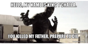black panther memes because is wakanda really forever or just a disney fabrication designed to sell toys