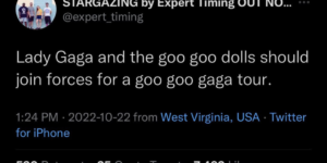 the goo goo gaga tour is gonna make bank