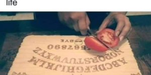 ouija chicken meme