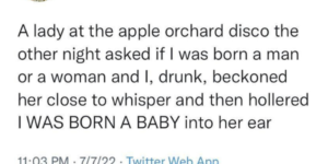 i was born a baby