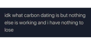 carbon dating app