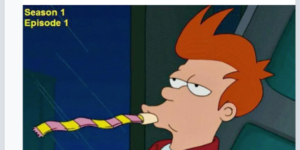 bring in the new year with futurama