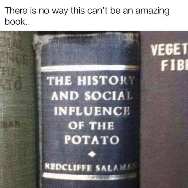 a book about potatoes