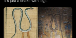 snake+with+legs+god