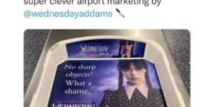 wednesday airport marketing
