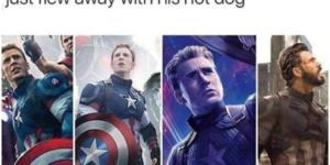 captain america can overcome any enemy except a seagull