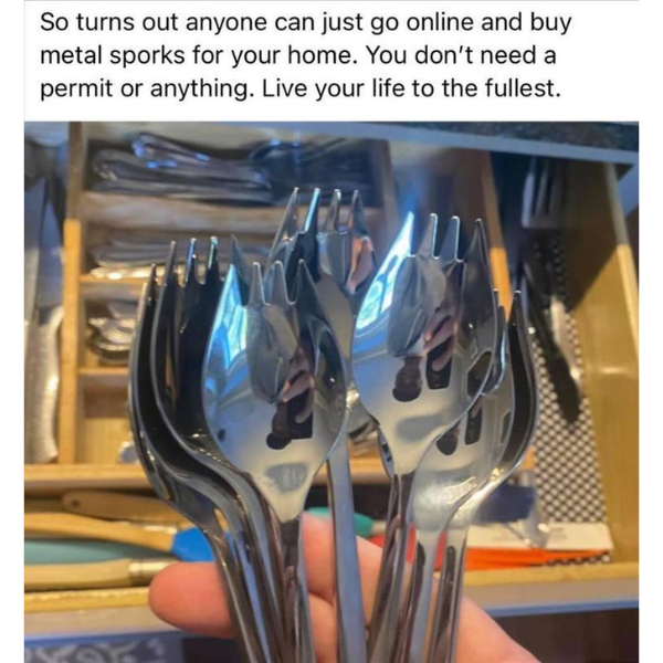 apparently you can buy metal sporks