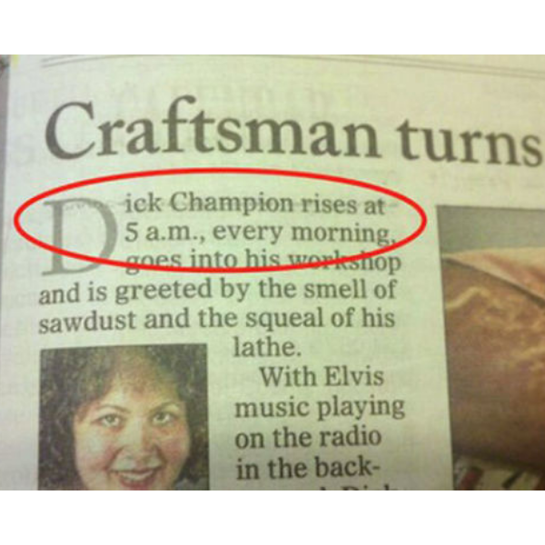 10 Funny& Interesting Names to Make you Thankful You Have Yours